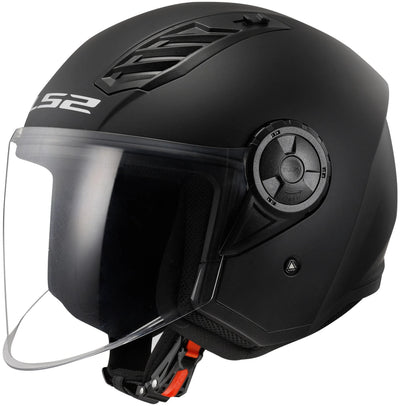 Ls2 of616 airflow ii solid jet helmet helmet of616 airfl.ii solid xxl matt black