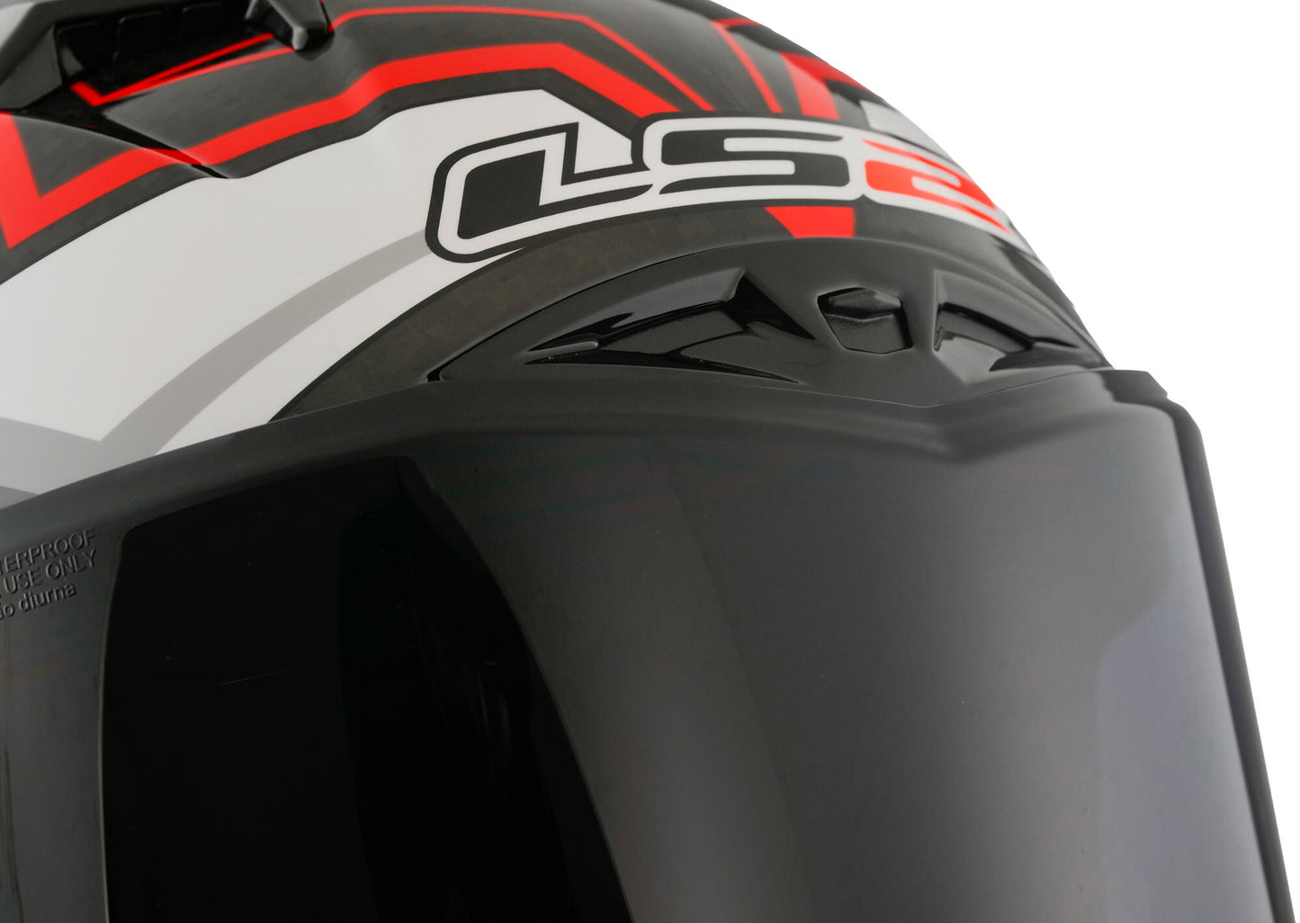 Casco integral ls2 ff805 thunder carbon gp aero flash casco ff805 th.ca.gp aero flash m bl. columna.