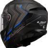 Casco integral LS2 FF811 Vector II Alizer, casco FF811 Vect. II Alizer XXL negro azul