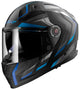 Casco integrale LS2 ff811 Vector II Alizer casco ff811 vect. II Alizer S nero blu