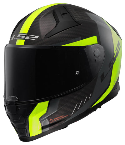 Casco integrale Ls2 ff811 vector ii griglia in carbonio. casco ff811 vector ii carb.griglia xl bl. già.