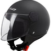 Casco jet Ls2 of558 sfera ii casco solido of558 sph. ii solido nero opaco