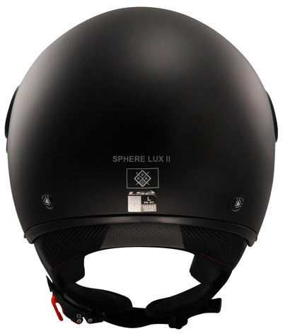 Ls2 jet helmet of558 sphere lux ii solid helmet of558 sph. lux ii solid m matt black