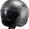 Casco jet ls2 de jeans spitfire 599 ii. casco of599 spitfire ii jeans titanio talla m