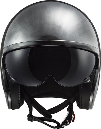 Casco jet Ls2 dei jeans 599 ii spitfire. casco of599 spitfire ii jeans titanio taglia l