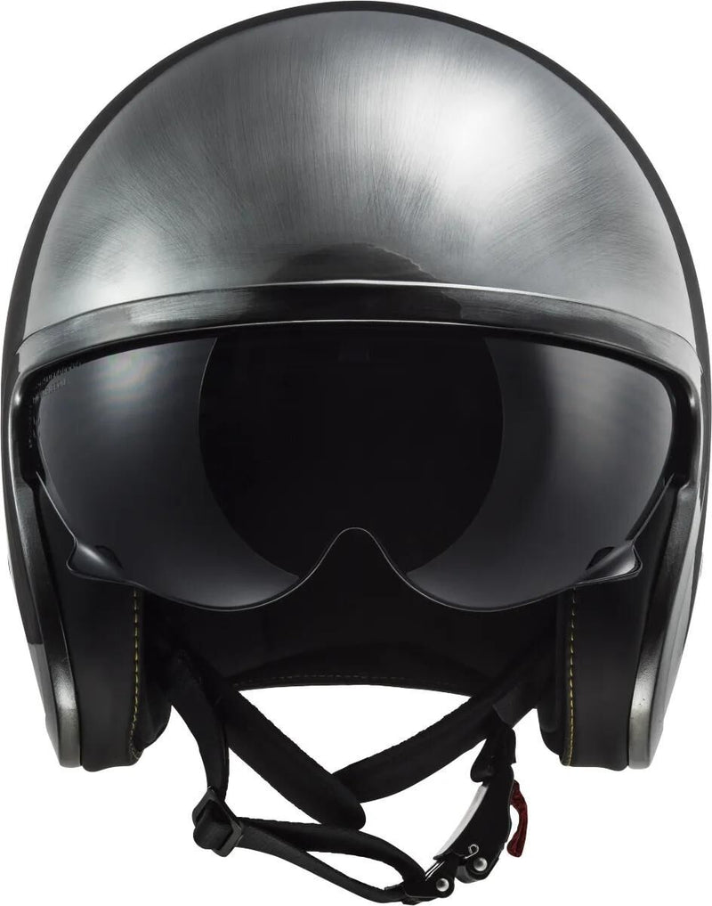 Ls2 jethelm of599 spitfire ii jeans helmet of599 spitfire ii jeans titanium gr. l
