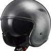 Ls2 jethelm of599 spitfire ii jeans helmet of599 spitfire ii jeans titanium size xl