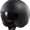 Casco jet Ls2 of599 ii spitfire solid casco of599 spitf.ii solid s nero opaco