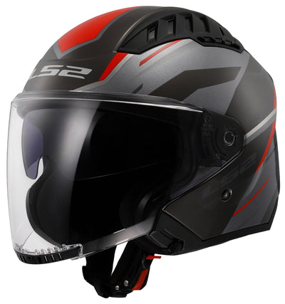 Ls2 jethelm of600 copter ii diston helmet of600 copter ii diston gr rt gr. xl