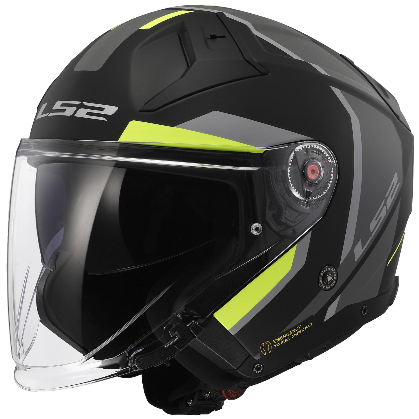 Ls2 jethelm of603 infinity ii focus helmet of603 infinity ii focus m. sw ge gr. l