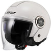 Ls2 jethelm of620 classy solid helmet of620 classy solid white gr. s