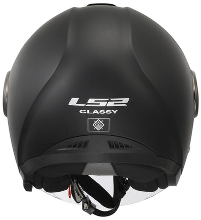 Ls2 jethelm of620 classy solid helmet of620 classy solid matt black gr. xxl