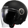 Ls2 jethelm of620 classy solid helmet of620 classy solid matt black gr. l