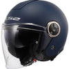 Casco jet Ls2 of620 classy solid casco of620 classy solid m blu opaco