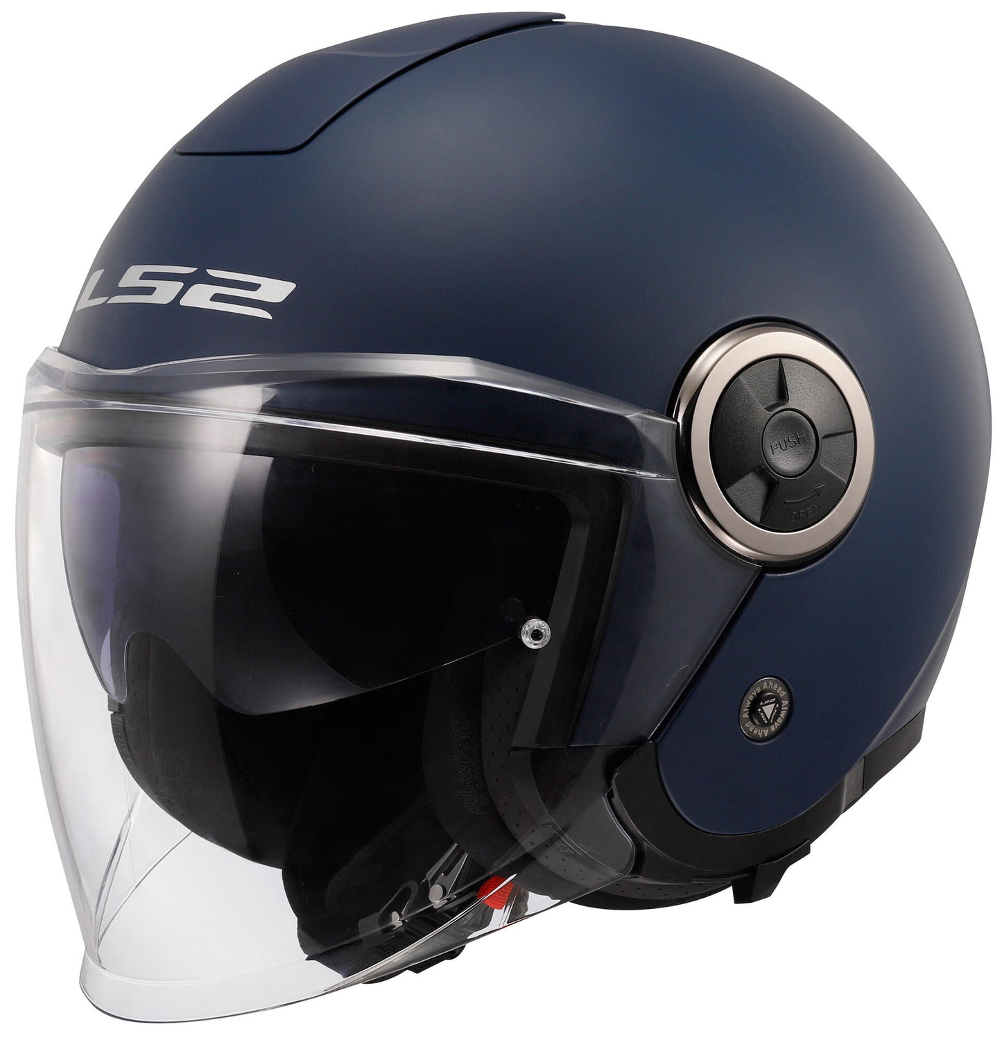 Casco jet Ls2 of620 classy solid casco of620 classy solid m blu opaco