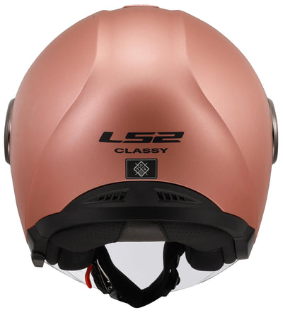 Ls2 of620 classy solid jet helmet helmet of620 classy solid xl matt pink