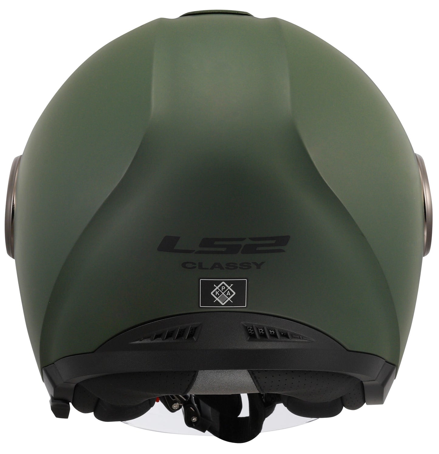 Casco jet Ls2 of620 classy solid casco of620 classy solid xxl verde opaco