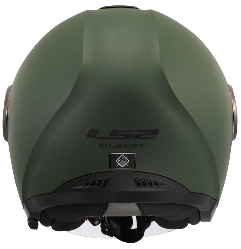 Ls2 jethelm of620 classy solid helmet of620 classy solid m. gn gr. s