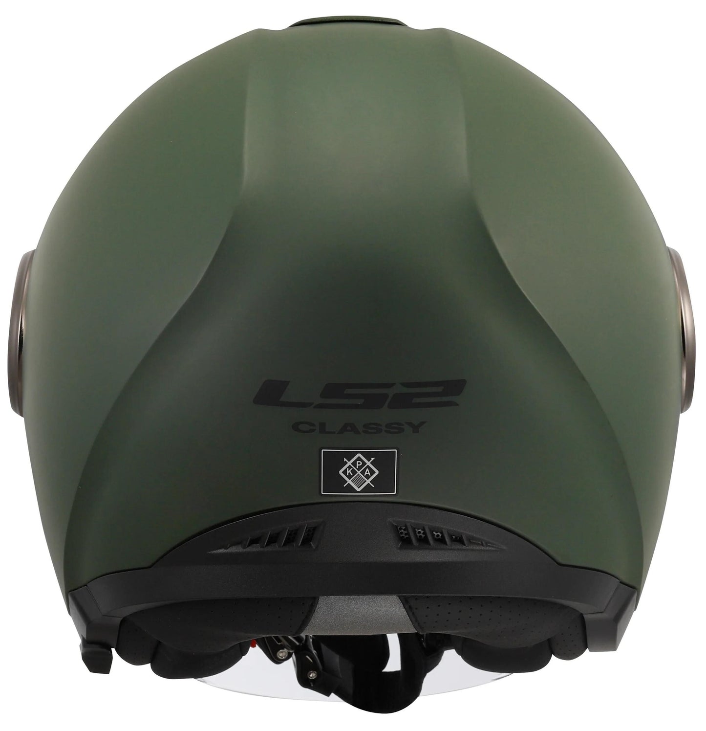 Ls2 of620 casco jet classy solid casco of620 classy solid l verde mate