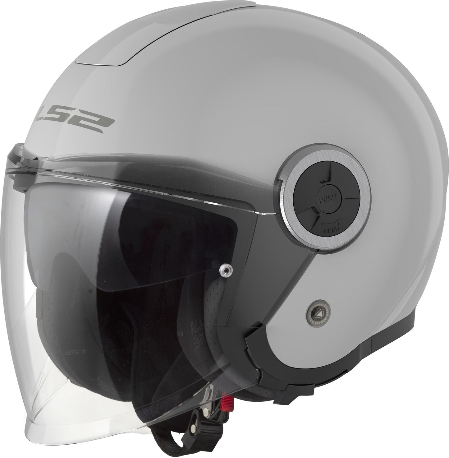 Casco jet Ls2 of620 classy solid casco of620 classy solid l grigio