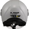 Ls2 jethelm of620 classy solid helmet of620 classy solid pearl gray gr. s