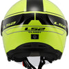 Ls2 de 620 casco jet clásico con clase casco de 620 clase con clase. m negro amarillo