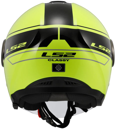 Ls2 of620 classy classic jet helmet helmet of620 classy clas. m black yellow