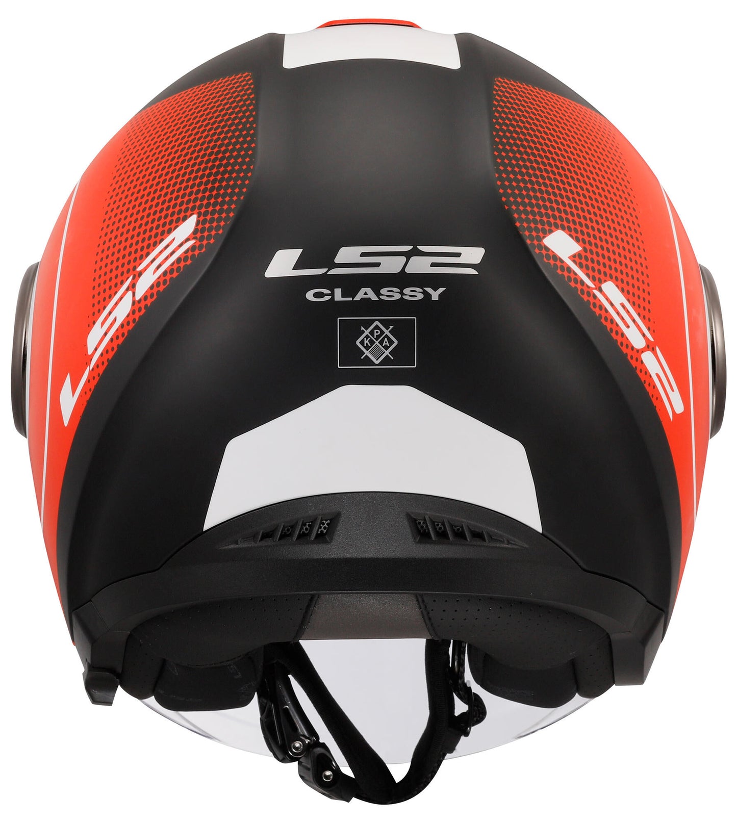 Ls2 jethelm of620 classy disko helmet of620 classy disco bw rt ws gr. l