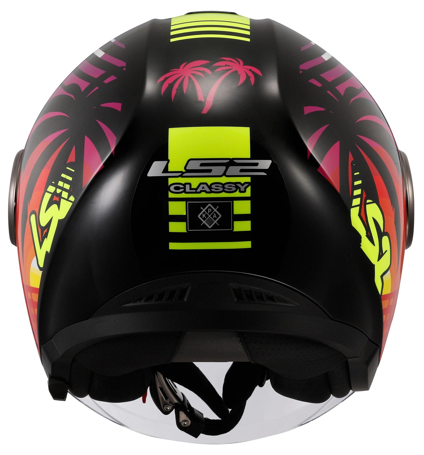 Casco jet Ls2 of620 casco classy palm of620 classy palm s nero