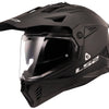 Casco enduro ls2 mx702 pioneer ii casco solido mx702 peón. ii sólido xl negro mate