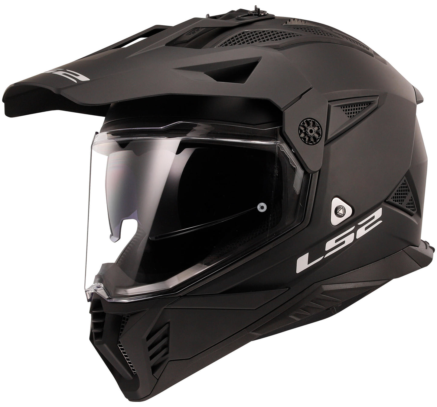 Ls2 endurohelm mx702 pioneer ii solid helmet mx702 pioneer ii matt black gr. s