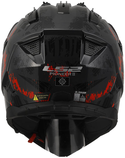 Casco enduro Ls2 mx702 Pioneer II Crazy. casco mx702 pawn.ii pazzo s bl. ed