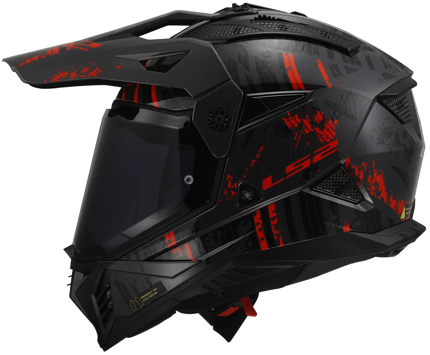 Casco enduro ls2 mx702 pioneer ii loco. casco mx702 peón.ii loco xxl bl. ed