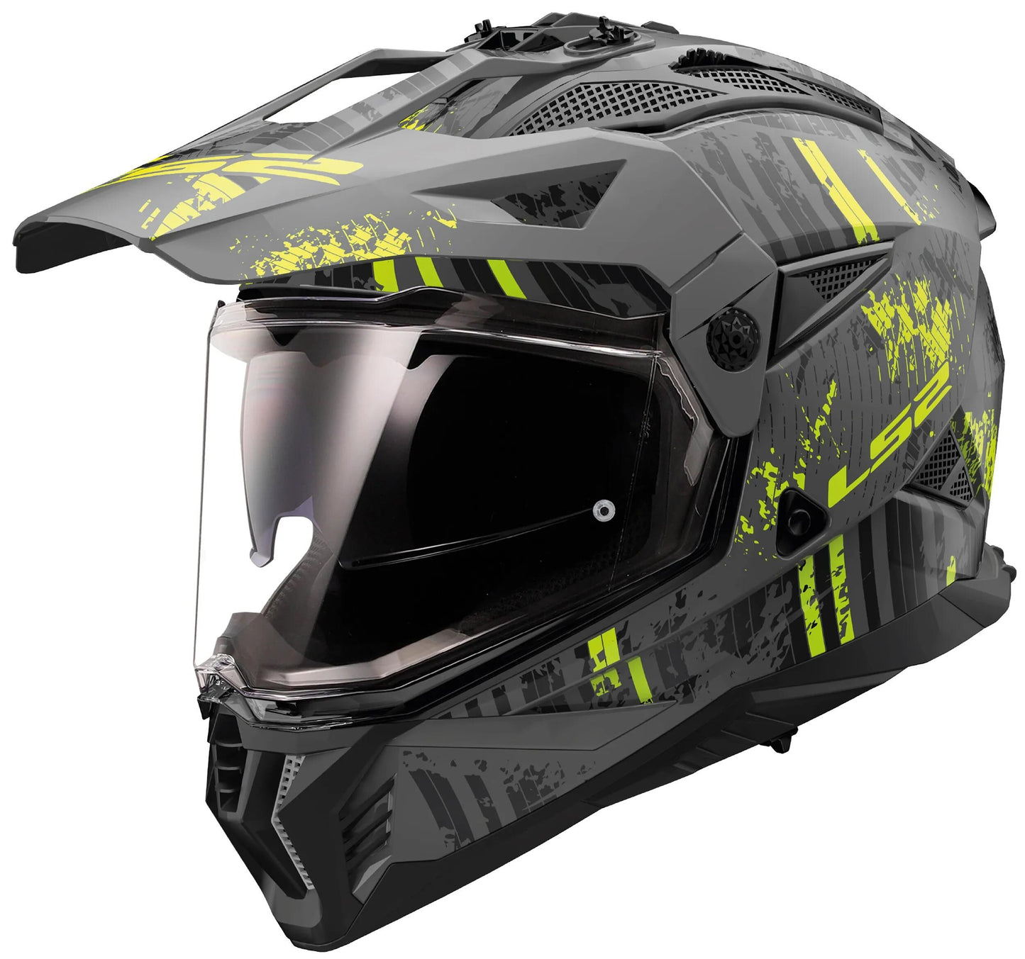Ls2 endurohelm mx702 pioneer ii crazy helmet mx702 pioneer ii crazy m. sw ge gr. s