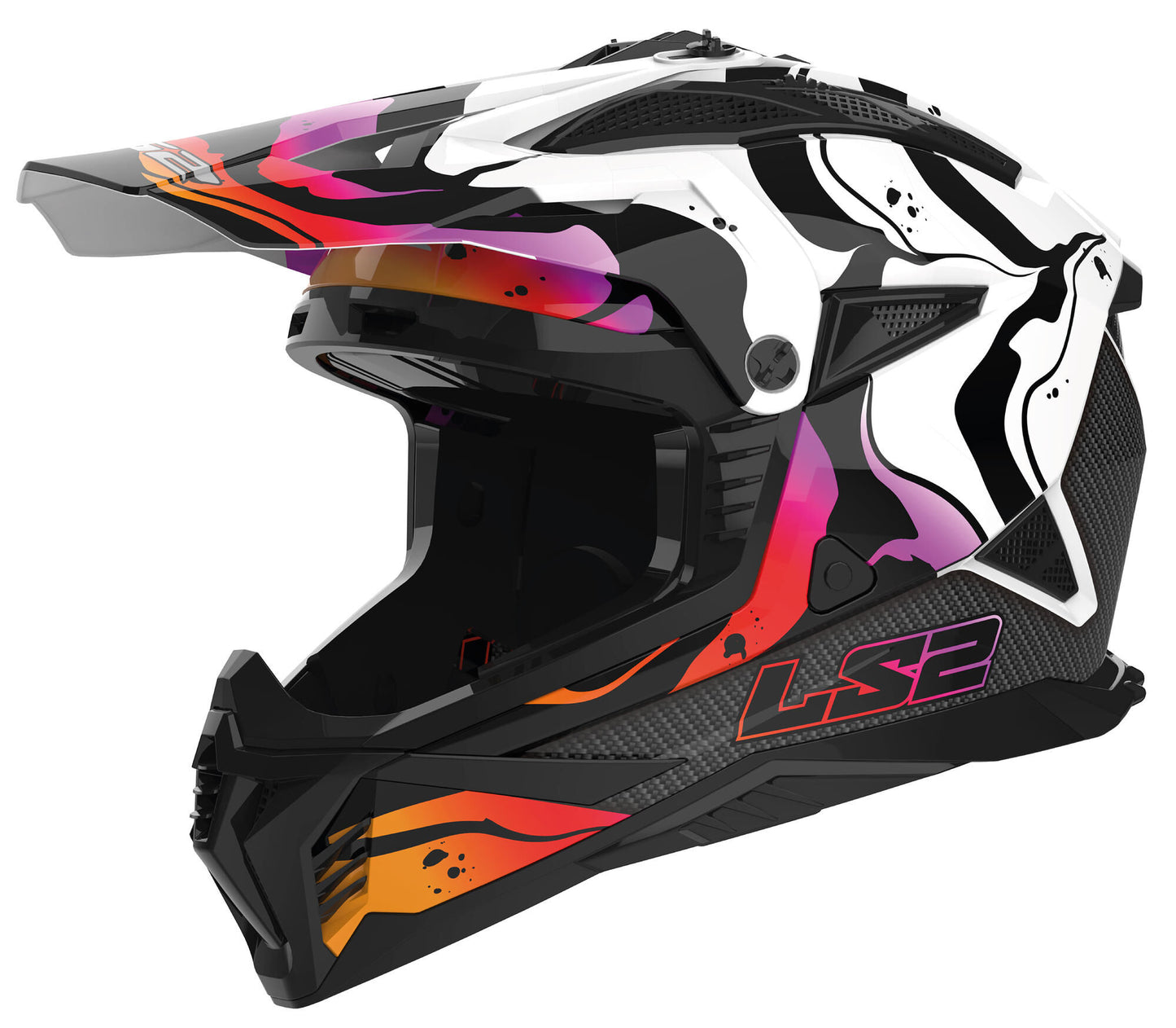 Ls2 crosshelm mx708 fast ii wash helmet mx708 fast ii wash white gr. l