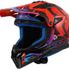 Casco motocross Ls2 mx708 lavaggio veloce ii. casco mx708 fast ii wash m bl. colore rosso.