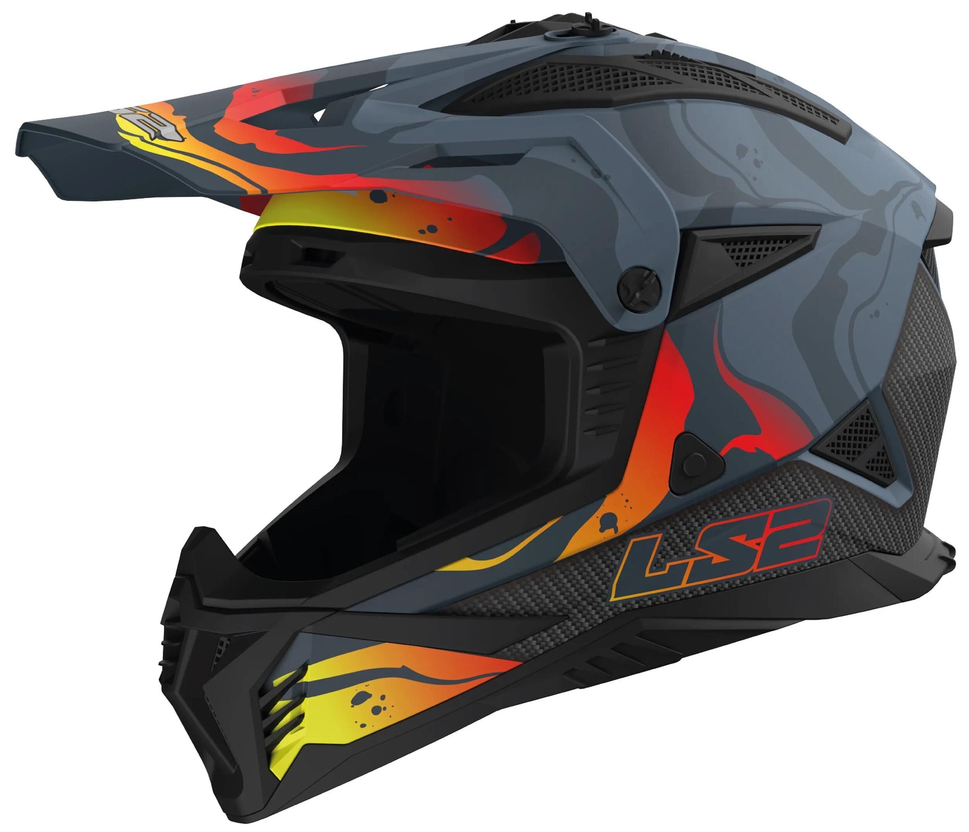 Ls2 crosshelm mx708 fast ii wash helmet mx708 fast ii wash m. gr gr. xl