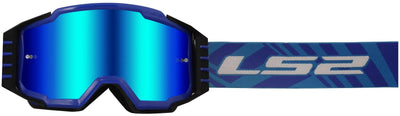 Ls2 cargador pro gafas motocross cargador gafas pro azul