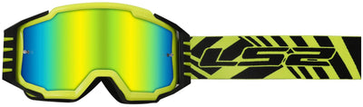 Ls2 cargador pro gafas motocross cargador pro amarillo neón