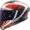 Casco integrale Ls2 ff805 tuono carbonio gp casco diamante ff805 tuono gp raute xxl bianco rosso