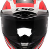 Ls2 integraalhelm ff805 thunder carbon gp raute helmet ff805 thunder gp diamond white red gr.