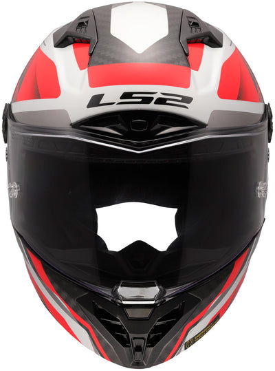 Casco integral ls2 ff805 thunder carbon gp diamond casco ff805 thunder gp raute s blanco rojo
