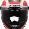 Ls2 integralhelm ff805 thunder carbon gp raute helmet ff805 thunder gp diamond white red gr.