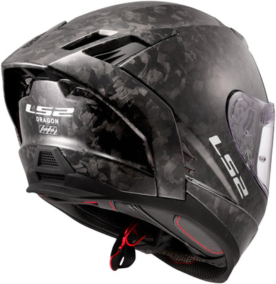 Ls2 integraalhelm ff807 dragon forged helmet ff807 dragon carbon forged gr. m