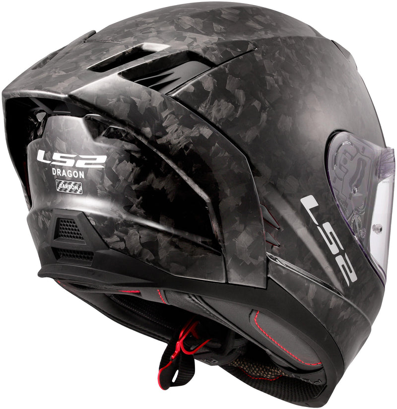 Ls2 integraalhelm ff807 dragon forged helmet ff807 dragon carbon forged gr. m
