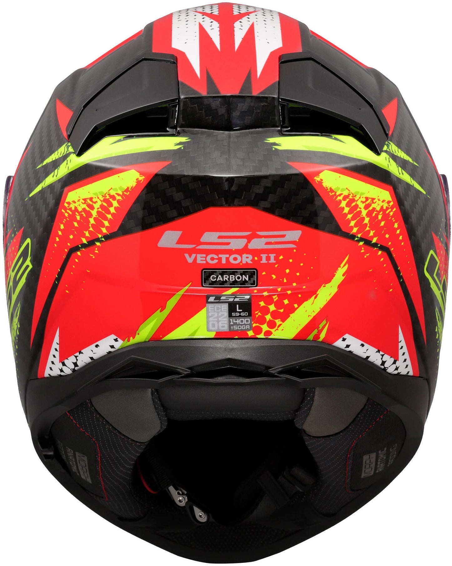 Casco integral ls2 ff811 vector ii carbono tantic. casco ff811 vector ii tantic xxl rojo amarillo