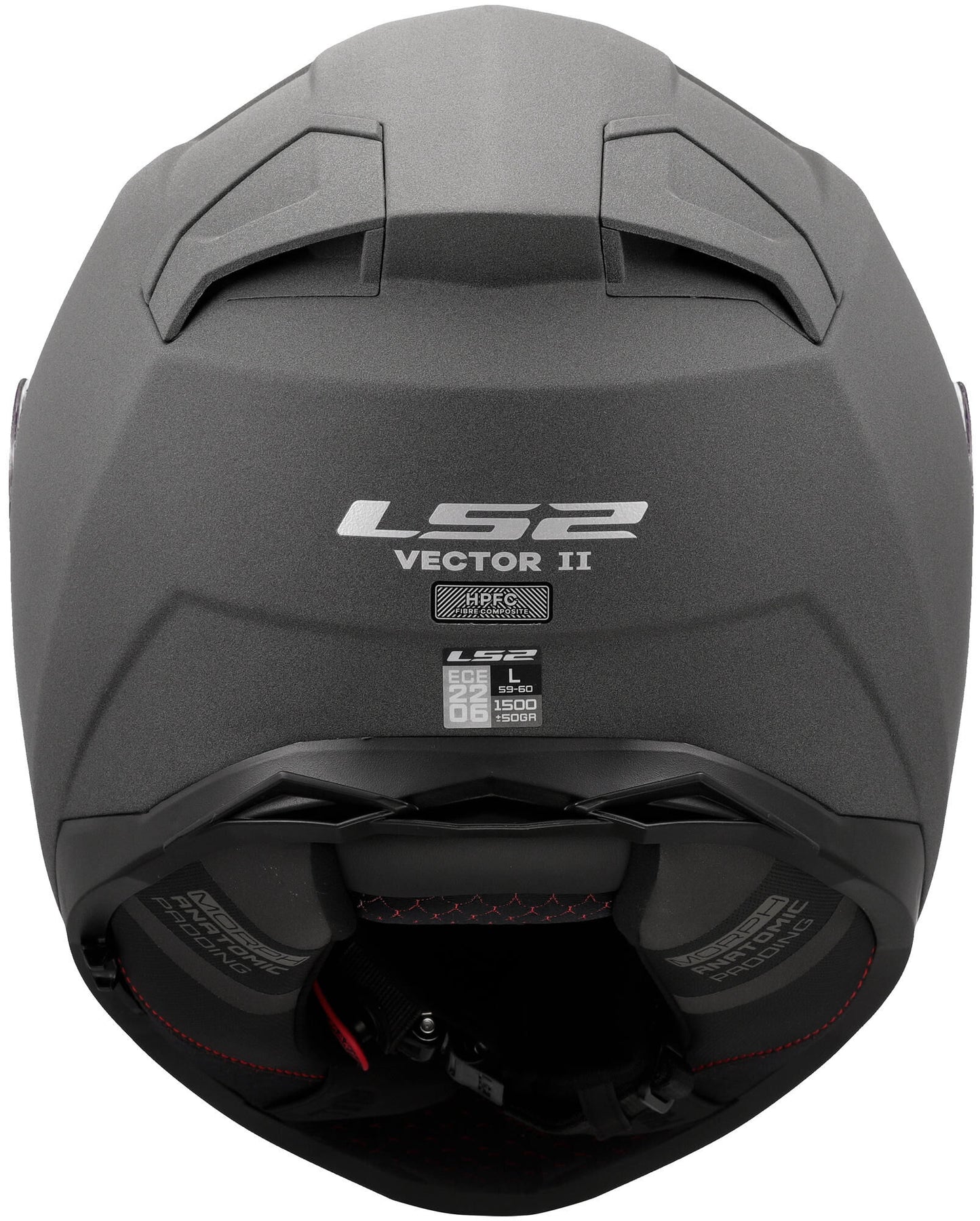 Ls2 integraalhelm ff811 vector ii concrete helmet vector ii soli concrete matt gr. s