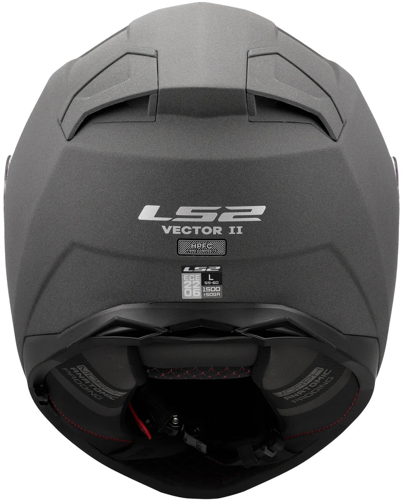 Casco integral ls2 ff811 vector ii hormigón. casco ff811 vector ii hormigón mate s