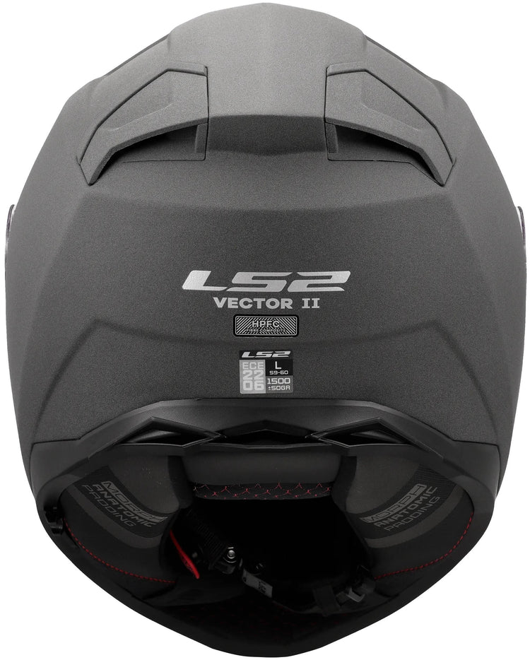 Casco integral ls2 ff811 vector ii hormigón. casco ff811 vector ii hormigón mate xl