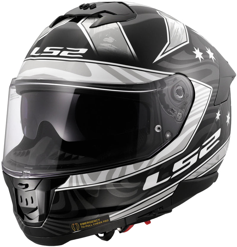 Casco integral ls2 ff808 stream ii galdam. casco ff808 stream ii galdam xxl bl. blanco
